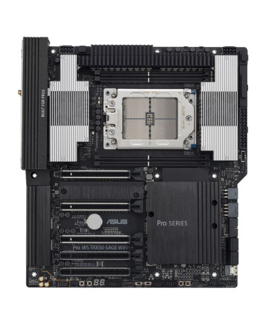 Материнская плата ASUS PRO WS TRX50-SAGE WIFI STR5 CEB 4xDDR5 5xPCIEx16 3xM.2 USB-C 2.5GLAN 10GLAN Wi-Fi 7