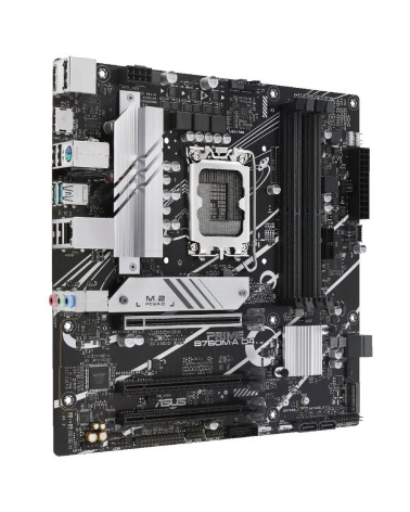 Материнская плата ASUS PRIME B760M-A D4-CSM LGA1700 mATX 4xDDR4 3xPCI-Ex16 2xM.2 DP 2xHDMI 2.5GLAN