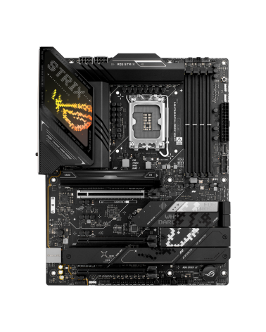 Материнская плата ASUS ROG STRIX Z890-H GAMING WIFI LGA1851 ATX 4xDDR5 3xPCIEx16 4xM.2 2xUSB-C DP HDMI 5GLAN Wi-Fi 7
