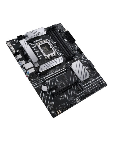 Материнская плата ASUS PRIME B660-PLUS D4 LGA 1700 ATX 4xDDR4 2xPCIEx16  2xPCIEx1 3xM.2 USB-C DP HDMI VGA 2.5GLAN