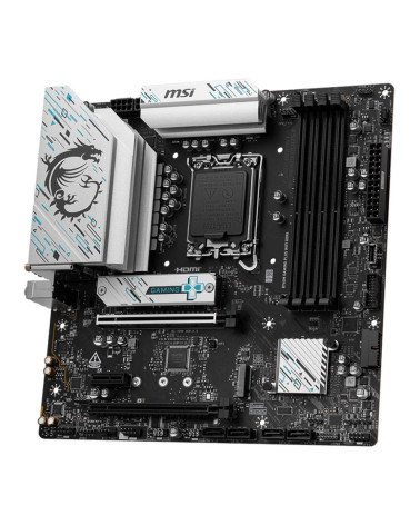 Материнская плата MSI B760M GAMING PLUS WIFI DDR4 B760, LGA1700, 4*DDR4, 5*PCIEx16, 2*M.2, 2*TypeC, 2*USB3.2Gen2, 2*USB3.2Gen1, 