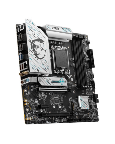 Материнская плата MSI B760M GAMING PLUS WIFI DDR4 B760, LGA1700, 4*DDR4, 5*PCIEx16, 2*M.2, 2*TypeC, 2*USB3.2Gen2, 2*USB3.2Gen1, 