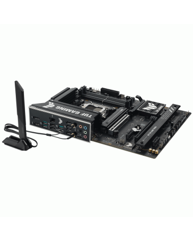 Материнская плата ASUS TUF GAMING B650E-PLUS WIFI AM5 ATX 4xDDR5 2xPCIEx16 2xPCIEx1 3xM.2 USB-C DP HDMI 2.5GLAN Wi-Fi 6E