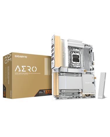 Материнская плата Gigabyte X870E AERO X3D WOOD, RTL