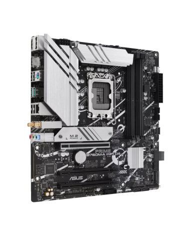 Материнская плата ASUS PRIME B760M-A WIFI D4 LGA1700 mATX 4xDDR4 3xPCIEx16 2xM.2 DP 2xHDMI 2.5GLAN WiFi 6