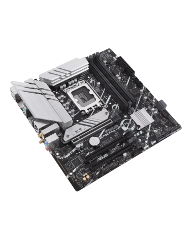 Материнская плата ASUS PRIME B760M-A WIFI D4 LGA1700 mATX 4xDDR4 3xPCIEx16 2xM.2 DP 2xHDMI 2.5GLAN WiFi 6