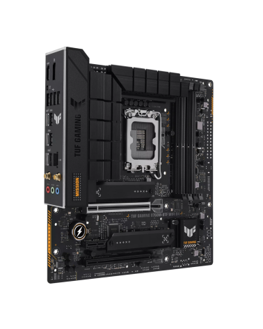 Материнская плата ASUS TUF GAMING B760M-BTF WIFI D4 LGA1700 mATX 4xDDR4 2xPCIEx16 PCIEx1 3xM.2 DP HDMI 2.5GLAN WiFi 6