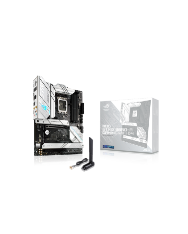 Материнская плата ASUS ROG STRIX B660-A GAMING WIFI D4 LGA1700 ATX 4xDDR4 2xPCIEx16 2xPCIEx1 3xM.2 2xUSB-C DP HDMI 2.5GLAN Wi-Fi