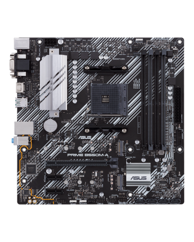 Материнская плата ASUS PRIME B550M-A/CSM AM4 mATX 4xDDR4 PCIEx16 2xPCIEx1 2xM.2 HDMI DVI VGA GLAN