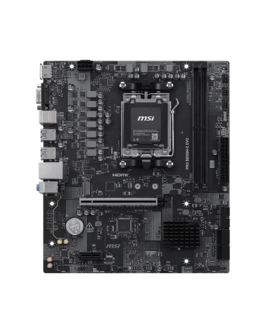 Материнская плата MSI PRO B850M-E EVO B850, AM5, 2*DDR5, 1*PCIEx16, 1*PCIEx1, 1*M.2, 6*USB3.2Gen1, 6*USB2.0, 4*SATA3.0, 2.5G, VG