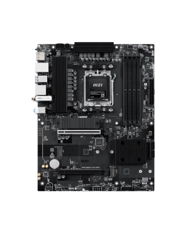 Материнская плата MSI PRO B850-S EVO WIFI B850, AM5, 4*DDR5, 2*PCIEx16, 3*M.2, 2*TypeC, 2*USB3.2Gen2, 4*USB3.2Gen1, 8*USB2.0, 4*