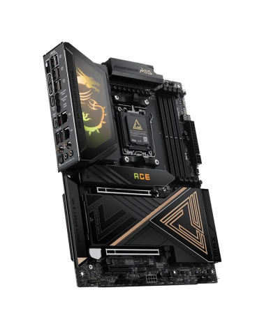 Материнская плата MSI MEG X870E ACE MAX X870E, AM5, 4*DDR5, 2*PCIEx16, 1*PCIEx4, 5*M.2, 3*TypeC, 9*USB3.2Gen2, 4*USB3.2Gen1, 4*U