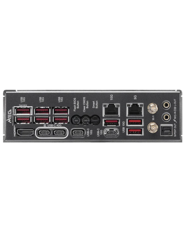 Материнская плата MSI MEG X870E ACE MAX X870E, AM5, 4*DDR5, 2*PCIEx16, 1*PCIEx4, 5*M.2, 3*TypeC, 9*USB3.2Gen2, 4*USB3.2Gen1, 4*U