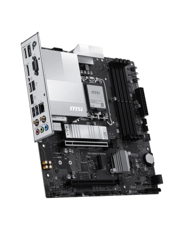 Материнская плата MSI PRO B860M-P WIFI6E B860, LGA1851, 4*DDR5, 2*PCIEx16, 2*M.2, 1*TypeC, 5*USB3.2Gen1, 6*USB2.0, 4*SATA3, 2.5G