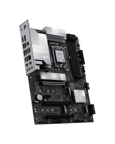 Материнская плата MSI PRO Z890-P WIFI6E Z890, LGA1851, 4*DDR5, 3*PCIEx16, 1*PCIEx1, 4*M.2, 2*TypeC, 1*USB3.2 Gen2, 6*USB3.2 Gen1