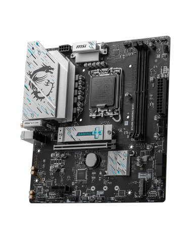 Материнская плата MSI B760M GAMING WIFI B760, LGA1700, 2*DDR5, 1*PCIEx16, 1*PCIEx1, 2*M.2, 6*USB3.2Gen1, 6*USB2.0, 4*SATA3.0, 2.