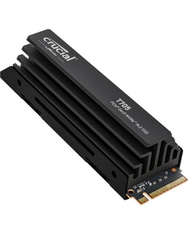 Твердотельный накопитель SSD Crucial T705 4TB PCIe Gen5 NVMe M.2 SSD with heatsink CT4000T705SSD5
