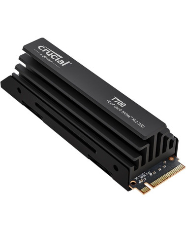 Твердотельный накопитель SSD Crucial T700 2TB PCIe Gen5 NVMe M.2 SSD with heatsink CT2000T700SSD5