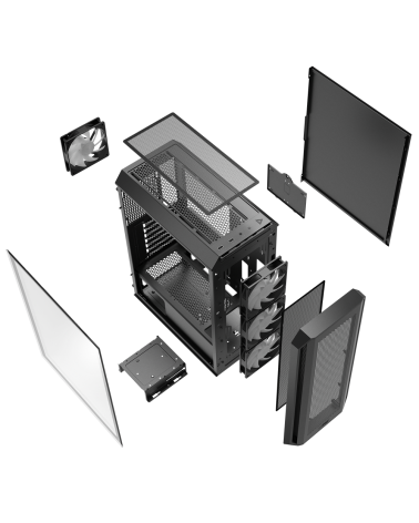 Корпус XPG VALORAIRPLUSMTA-BKCWW
