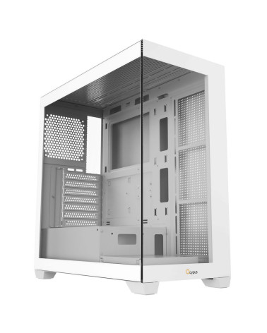 Корпус для ПК Case Ocypus Gamma C72 WH ATX / win / white / no PSU / Tempered Glass