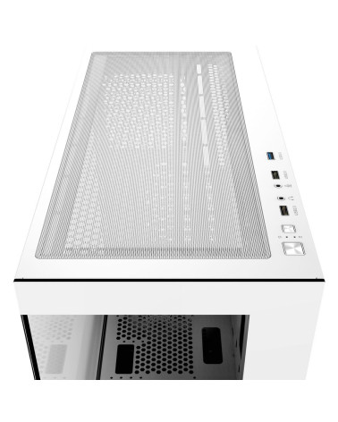 Корпус для ПК Case Ocypus Gamma C72 WH ATX / win / white / no PSU / Tempered Glass