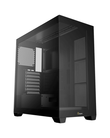 Корпус Case Ocypus Gamma C72 BK ATX / win / black / no PSU / Tempered Glass