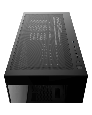 Корпус Case Ocypus Gamma C72 BK ATX / win / black / no PSU / Tempered Glass