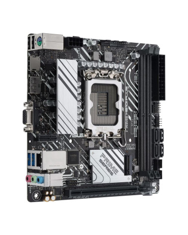 Материнская плата ASUS PRIME H610I-PLUS-CSM LGA1700 mini-ITX 2xDDR5 PCIEx16 M.2 DP HDMI VGA GLAN