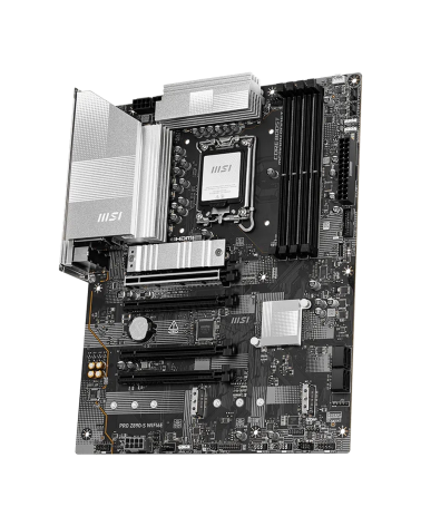 Материнская плата MSI PRO Z890-S WIFI6E Z890, LGA1851, 4*DDR5, 4*PCIEx16, 3*M.2, 2*TypeC, 8*USB3.2 Gen1, 4*USB2.0,  4*SATA3, 2.5