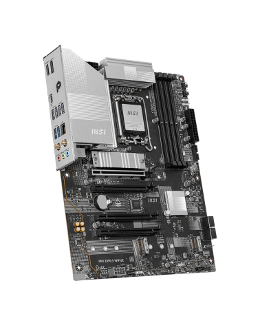 Материнская плата MSI PRO Z890-S WIFI6E Z890, LGA1851, 4*DDR5, 4*PCIEx16, 3*M.2, 2*TypeC, 8*USB3.2 Gen1, 4*USB2.0,  4*SATA3, 2.5