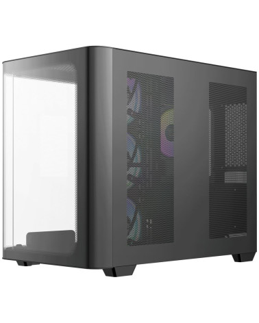 Корпус для ПК Ocypus Iota-C70-BKD400CD-GL Case Iota C70 BK Curve ARGB Digital ATX / win / black /