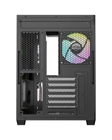 Корпус для ПК Ocypus Iota-C70-BKD400CD-GL Case Iota C70 BK Curve ARGB Digital ATX / win / black /