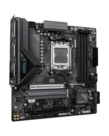 Материнская плата Gigabyte B850M EAGLE WIFI6E B850, AM5, 4xDDR5, 2*PCIEx16, 2*M.2, 2*TypeC, 1*USB3.2Gen2, 4*USB3.2Gen1, 8*USB2.0