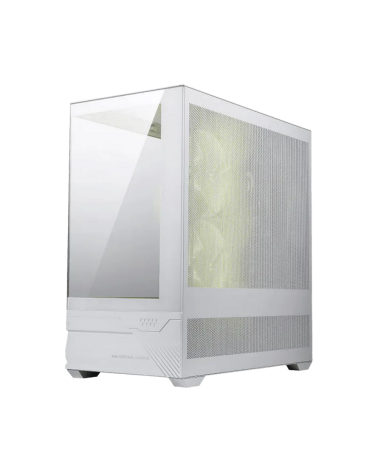 Корпус для ПК MSI MAG PANO M110R WHITE , Micro-ATX, 1xUSB 3.2 Gen 1, 1xUSB 3.2 Gen2x2 Type-C, 2x140mm, ARGB Reverse Blade Fan, 1