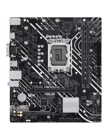 Материнская плата ASUS PRIME H610M-D LGA1700 mATX 2xDDR5 PCIEx16 PCIEx1 M.2 HDMI VGA GLAN