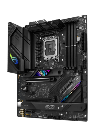 Материнская плата ASUS ROG STRIX B760-F GAMING WIFI LGA1700 ATX 4xDDR5 2xPCIEx16 2xPCIEx1 3xM.2 USB-C DP HDMI 2.5GLAN Wi-Fi 6E