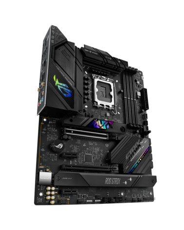 Материнская плата ASUS ROG STRIX B760-F GAMING WIFI LGA1700 ATX 4xDDR5 2xPCIEx16 2xPCIEx1 3xM.2 USB-C DP HDMI 2.5GLAN Wi-Fi 6E