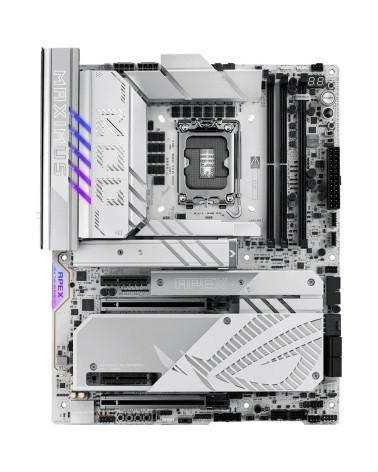 Материнская плата ASUS ROG MAXIMUS Z890 APEX LGA1851 ATX 2xDDR5 2xPCIEx16 2xPCIEx4 6xM.2 2xThunderbolt USB-C 5GLAN Wi-Fi 7