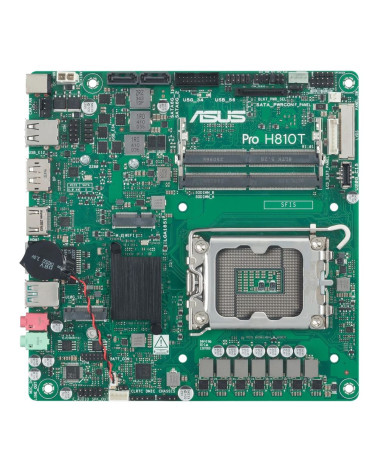Материнская плата ASUS PRO H810T-CSM LGA1851 mini-ITX 2xDDR5 M.2 DP HDMI GLAN