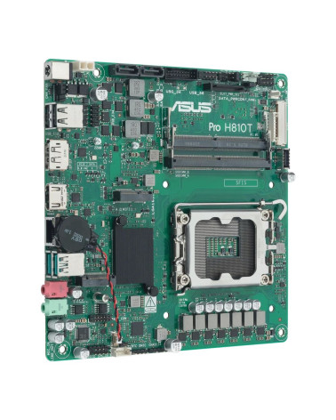 Материнская плата ASUS PRO H810T-CSM LGA1851 mini-ITX 2xDDR5 M.2 DP HDMI GLAN