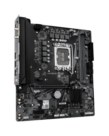 Материнская плата Gigabyte H610M D3H WIFI DDR4 H610, LGA1700, 2*DDR4, 1*PCIEx16, 1*PCIEx1, 2*M.2 4*USB3.2Gen1, 8*USB2.0, 4*SATA3