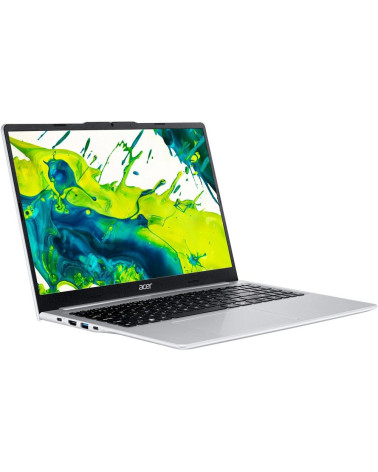 Ноутбук Acer Aspire Lite 15 AL15-46P-R6KP AMD Ryzen 3 5400U/8Gb (1*8 D4)/SSD256Gb/UMA/15.6"/IPS/FHD/1920x1080/60Hz/NoOS/Silver/1