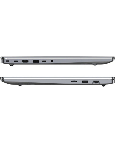 Ноутбук TECNO MegaBook K16SDA AMD Ryzen 5 7430U/16Gb (2*8 D4)/SSD512Gb/16"/IPS/WUXGA/1920x1200/60Hz/Win11/RJ-45/Grey/1.75kg