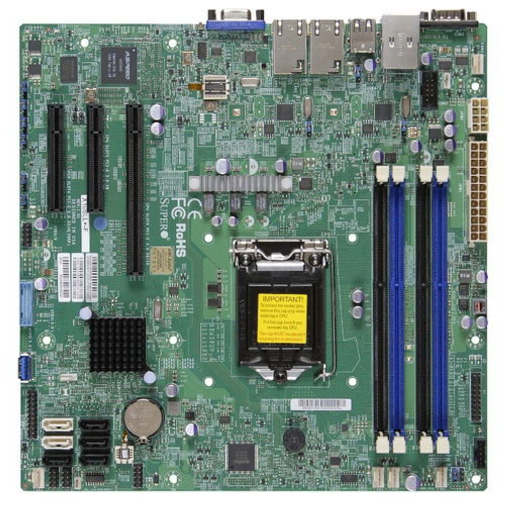Материнская плата SuperMicro MBD-X10SLM+-F-O, RTL
