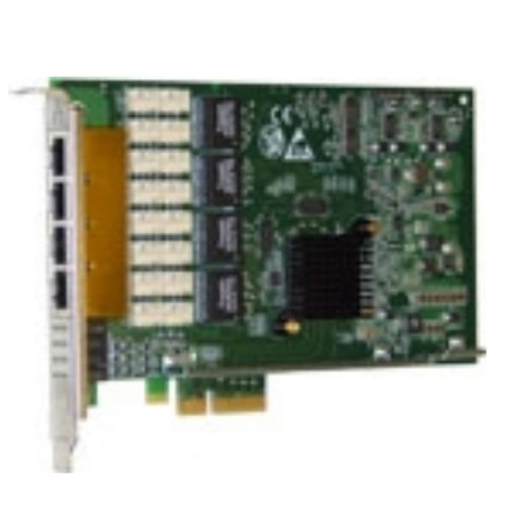 Сетевой адаптер Silicom PE2G4BPi80-SD-R Quad Port Copper Gigabit Ethernet PCI Express Gen 2.0 Bypass Server Adapter Intel® 82580 Based PCI-E Base Specification Revision2.0 ( 5GT/s) Intel 82580EB X4 Gold Finger: x4 Windows Linux FreeBSD VMware