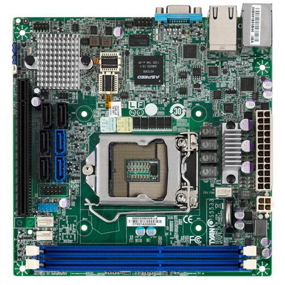 Материнская плата Tyan S5533GM2NR-LE Xeon E3-1200 v3 mini-ITX