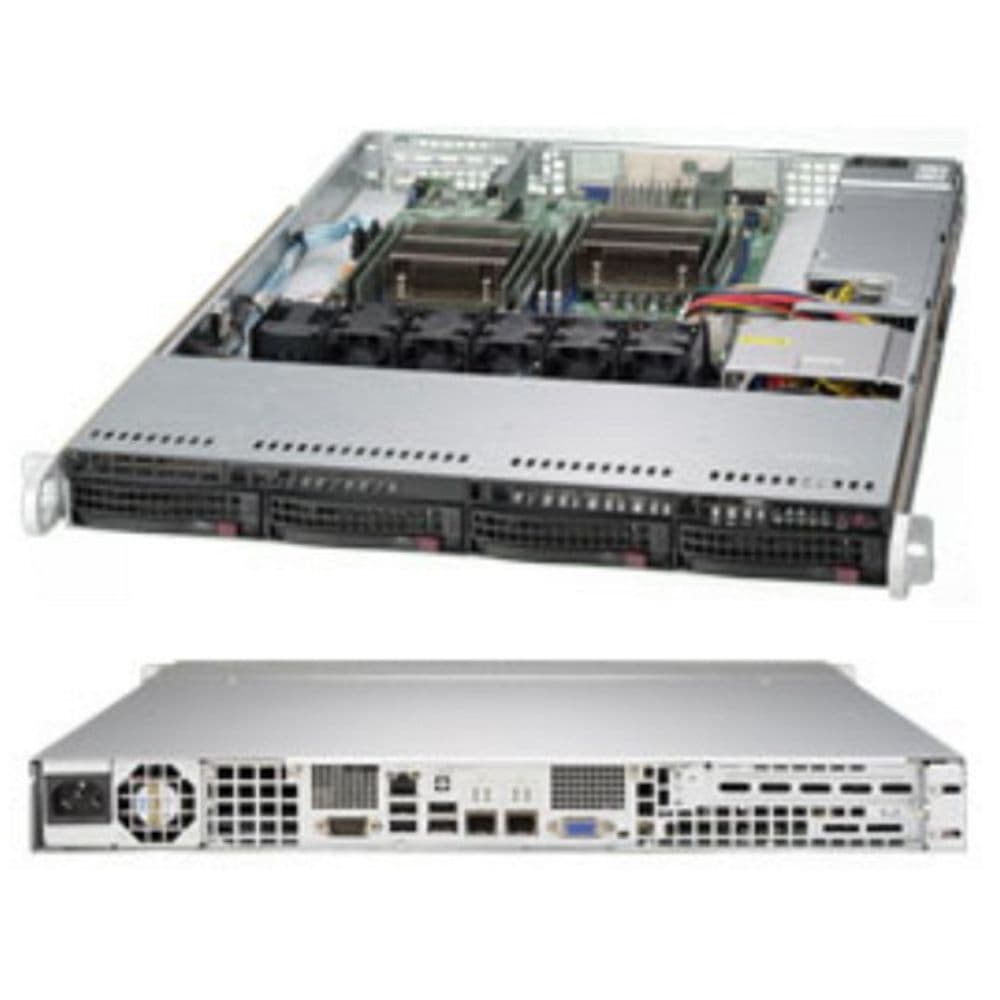 Платформа системного блока SuperMicro SYS-6018R-TDTP, X10DRD-LTP, CSE-815TQ-600CB