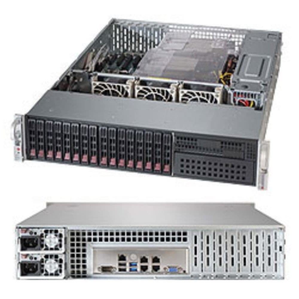 Платформа системного блока SuperMicro SYS-2028R-C1R, X10DRH-C, CSE-213AC-R920LPB-1