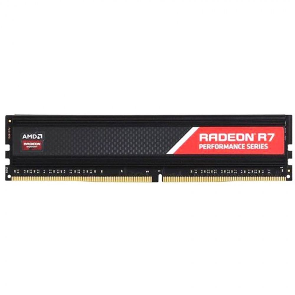 Модуль памяти AMD Radeon™ Performance Series R744G2606U1S 4GB DDR4 2666 DIMM Heat Shield, Black, Retail