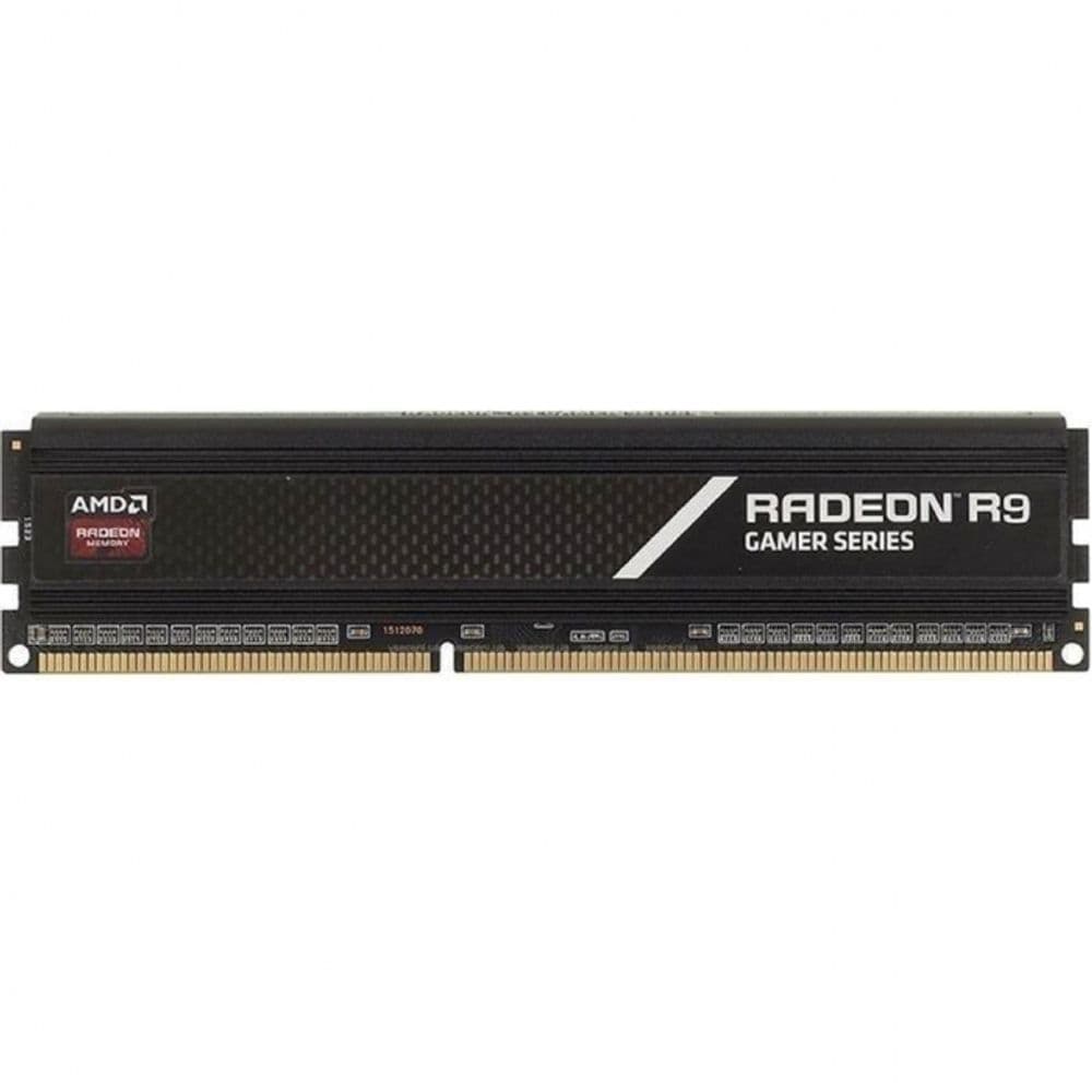 Модуль памяти AMD Radeon™ Gamer Series R948G3206U2S 8GB DDR4 3200 DIMM Heat Shield, Black, Retail